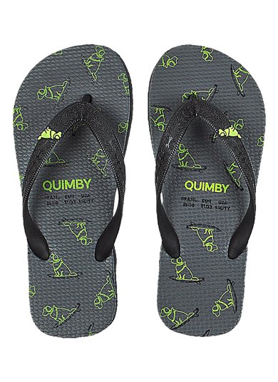 Chinelo Cachorros Infantil para Menino Cinza Escuro