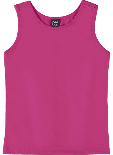 Regata em Meia Malha para Menina (Rosa) Bee Loop