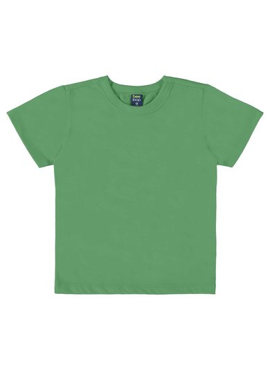 Camiseta Básica para Menino (Verde) Bee Loop