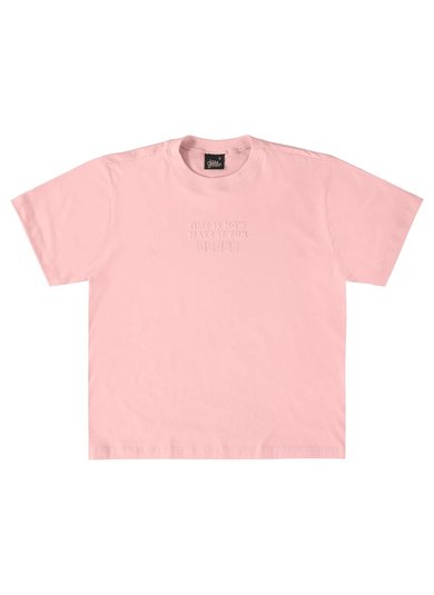 Camiseta Manga Curta Básica Infantil (Rosa) Gloss