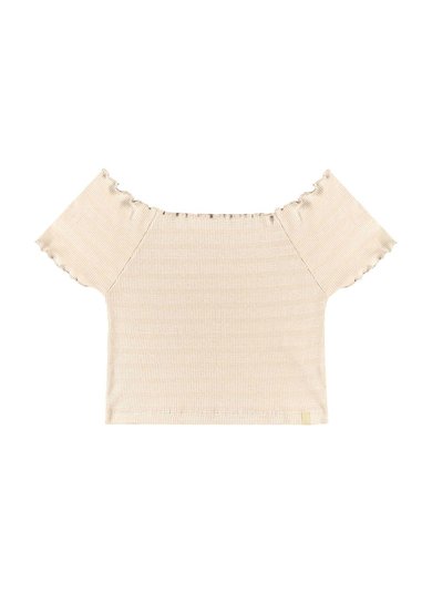 Blusa Juvenil para Menina (Bege) Gloss
