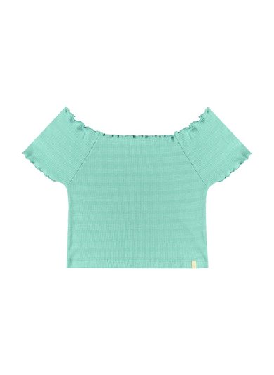 Blusa Juvenil para Menina (Azul) Gloss