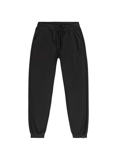 Calça Básica Juvenil em Moletom (Preto) Gloss