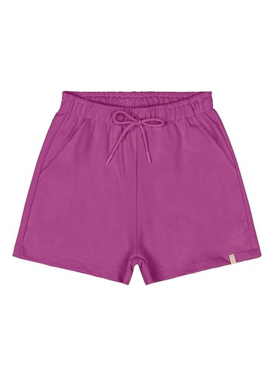 Short Juvenil em Moletom (Roxo) Gloss