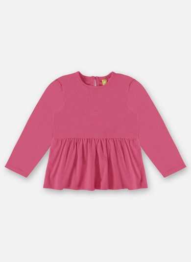 Bata Manga Longa Infantil Menina (Rosa Pink) Up Baby