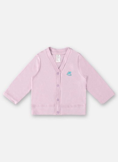 Casaco Básico em Suedine Unissex para Bebê (Roxo) Up Baby