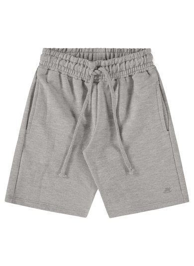 Bermuda Básica Infantil para Meninos (Cinza) Up Baby