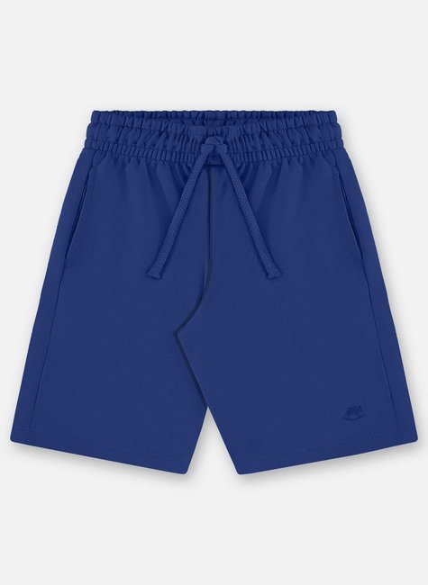 Bermuda Infantil Masculina em Moletom Sem Felpa (Azul) Up Baby