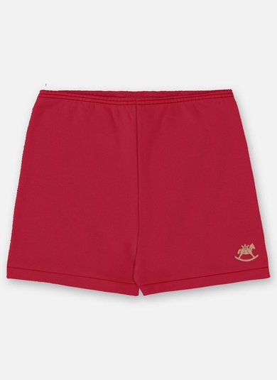 Short Unissex para Bebê em Suedine Essentials (Vermelho) Up Baby