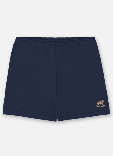 Short Unissex para Bebê em Suedine Essentials (Azul Marinho) Up Baby