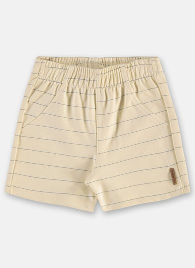 Bermuda para Bebê Menino com Elástico (Bege) Up Baby