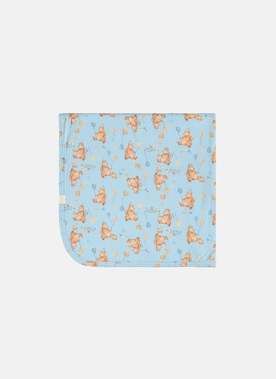 Manta Bebê Suedine Estampada com Forro Soft Multicolor