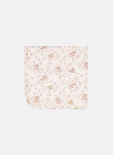 Manta Bebê Suedine Estampada com Forro Soft Multicolor