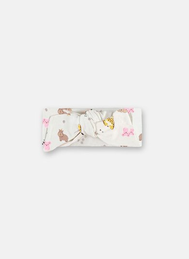 Faixa Dupla em Suedine Premium para Bebê Menina Multicolor