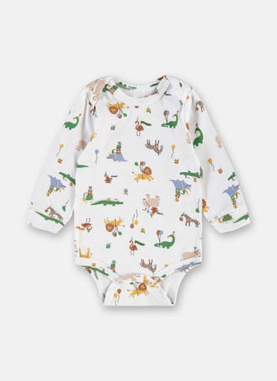 Body para Bebê Menino Suedine Premium Multicolor