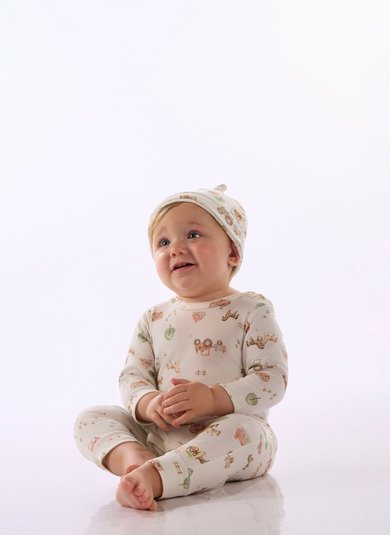 Macacão Bebê em Suedine Premium Multicolor