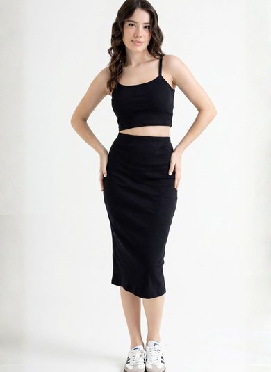 Top em Ribana Básico (Preto) Just Basic