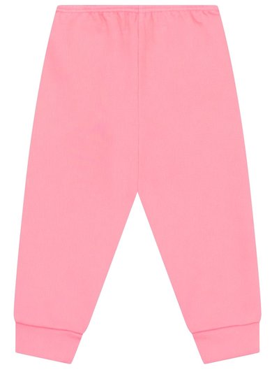 Calça Unissex para Bebê Básica em Suedine (Rosa) Guloseima
