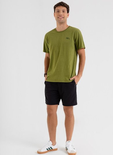 Camiseta Manga Curta Masculina (Verde) The Philippines