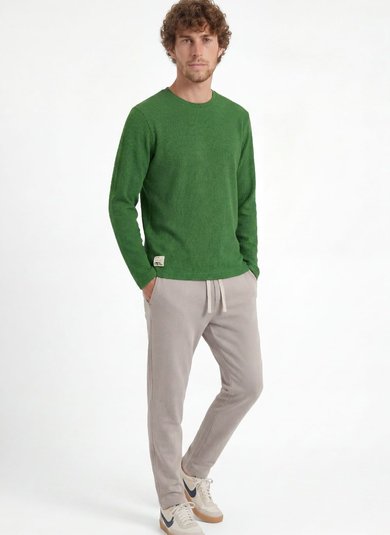 Camiseta Masculina em Malha Texturizada (Verde) The Philippines