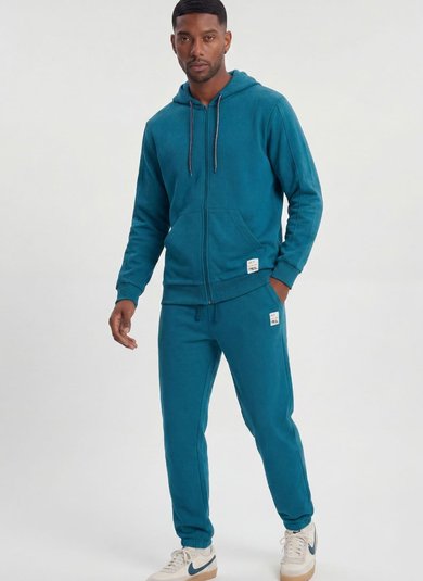 Jaqueta Masculina em Moletom sem Felpa (Azul) The Philippines