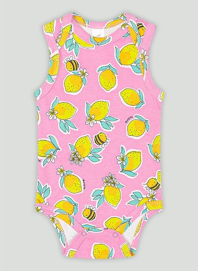 Body Essentials Regata em Suedine para Bebê Menina (Rosa) Up Baby