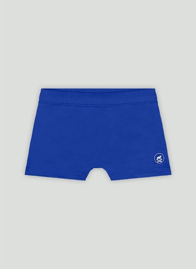 Sunga Boxer Infantil em Malha FPS+50 com Etiqueta Termocolante (Azul Marinho) Up Baby